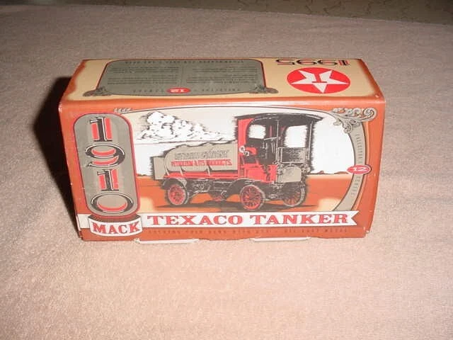 ERTL Die Cast 1910 Mack Tanker Texaco (Serie #12) # F122 (NUEVO EN CAJA) Foto 1 de 1