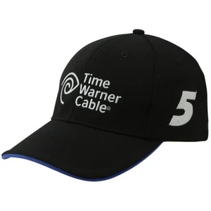  #5 Kasey Kahne NASCAR Chase Pit Cap Time Warner Cable Racing Cap Hat - Picture 1 of 5