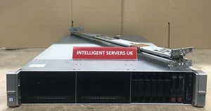 HP DL380 Gen9 2x E5-2650v3 32GB 2x 600GB SAS 1x P440ar Rack Server - Picture 1 of 4