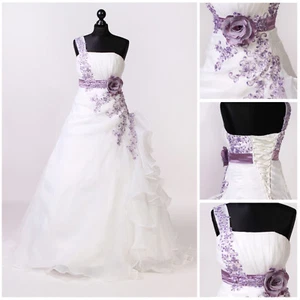 Brautkleid Hochzeitskleid viele Modelle Größen zur Auswahl elegant weiß Lafairy - Bild 1 von 14