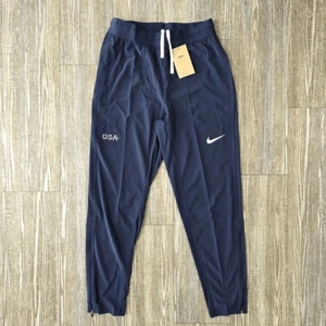 Nike Yoga Team USA Joggers Pants Dri-Fit Blue White Eagle Men's Small FN1134-451 - Picture 1 of 10