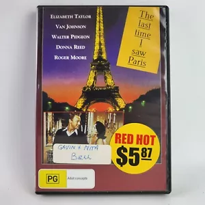 The Last Time I Saw Paris (Elizabeth Taylor) Region 4 Pal DVD - Picture 1 of 3