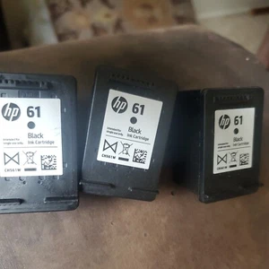 Wkłady atramentowe HP61 8 puste lub w pobliżu - Zdjęcie 1 z 2