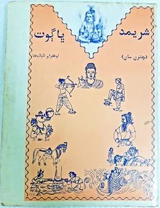 LIBRO RELIGIOSO INDIA SINDHI 1999: SRIMAD BHAGWAT CON IMÁGENES TRADUCCIÓN ORIGINAL - Imagen 1 de 17