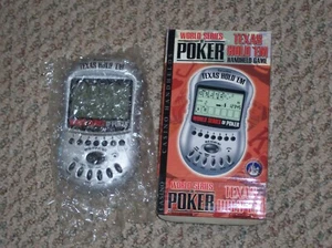World Series of Poker Texas Hold 'Em Handheld Electronic Game - Picture 1 of 4
