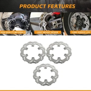 per Yamaha XTZ 750 Super Tenere Dischi Freno Posteriori Anteriori 1989-2000 - Foto 1 di 8