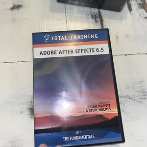 total training for ADOBE AFTER EFFECTS 6.5 hosted by BRIAN MAFFITT & STRVE HOLME - Picture 1 of 4