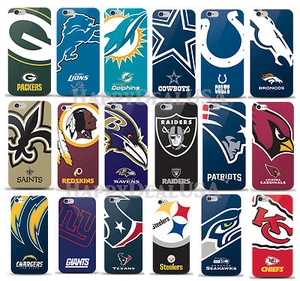 Slim Fit NFL XL Snap Cover Protector Case for Apple iPhone 6 6S 4.7" - Choose - Picture 1 of 10