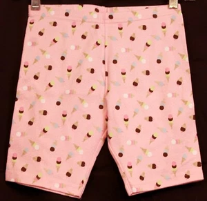 2008 Gymboree Ice Cream Social Easter Bike Shorts sz 8 12 NEW Pink Girls Sweets - Picture 1 of 5