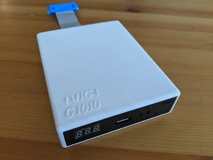 Neuf Gotek externe, câble, étui premium disquette flash 3,29 Amiga 500 600 1200 812 - Photo 1/12