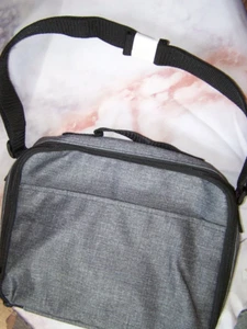 Thirty-One Tech iPad Kindle Reader Case Gray Striated New! Long strap, top handL - Picture 1 of 11