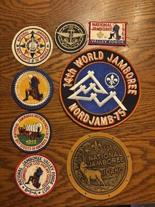 Lot of 8 Boy Scouts of America BSA Patches - Picture 1 of 3