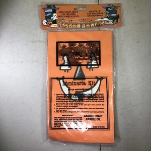 Vintage Candle Craft LUMINARIA KIT 4-Pack HALLOWEEN Lanterns Bags & Candles NEW - Picture 1 of 6