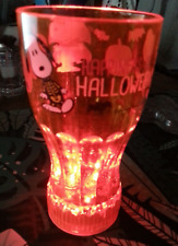 PEANUTS! COOLITES SNOOPY "HAPPINESS IS HALLOWEEN!" Flashing Lights Plastic Cup