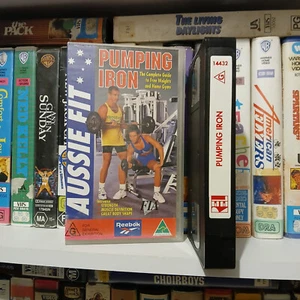 1994 Pumping Iron Aussie Fit- Reebok VHS Bodybuilding Workout Routine John Novak - Picture 1 of 3