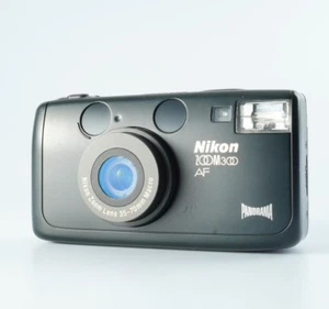 EX+5 Nikon Zoom 300 AF Black Panorama Point & Shoot 35mm Film Camera From JAPAN - Picture 1 of 18