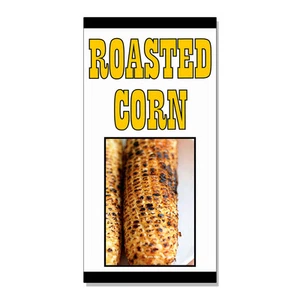 Letrero de tienda minorista PEGATINA CALCOMANÍA para feria de alimentos de maíz tostado restaurante café mercado - Imagen 1 de 1