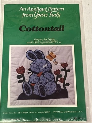 Yours Truly 12 x 12 棉尾贴花图案 — 第 1/4 张图片