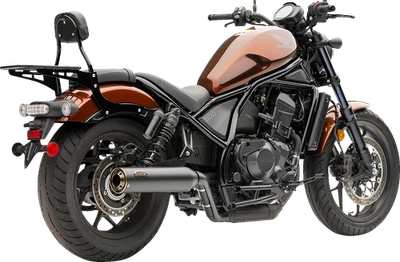 Cobra Slip-On Exhaust Bronze Tip 1140BZ 2021-2025 Honda Rebel 1100 - Image 1 of 3