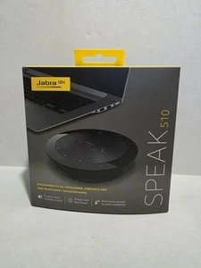 Jabra GN Speak 510 USB & Bluetooth Speakerphone Black PHS002W NIB SEALED ๐ฅ - Afbeelding 1 van 7