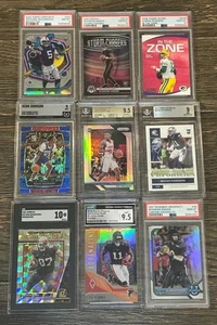 Rare Graded PSA 10 Slab, Refractor, RC, Prizm, Shimmer Lot- Full Of Stars - Picture 1 of 2