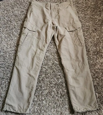 Rag & Bone Nylon/Cotton Brown Ripstop 29" Cargo Pants Men's 32 - Image 1 of 4