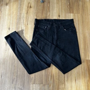 Levi's 519 Hi-Ball Men's Black Slim Jeans Waist 34 Length 29  - Picture 1 of 10