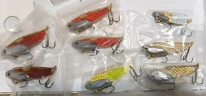 Blade Bait Crankbait Angelköder Zander 3/4oz Reflective Flash Holo ⭐ SET x 8 - Bild 1 von 3