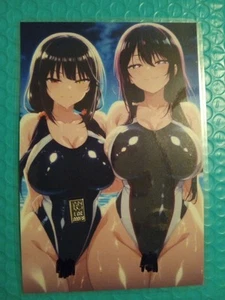 Date A Live - Hand Made Large 4x6 Card / 1 Grain .999 Silver Card - Picture 1 of 3