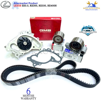 WATER PUMP & TIMING BELT SET For 1MZ LEXUS RX 300/400h/330(03-09) ES 3.0 (01-06) Foto 1 de 4