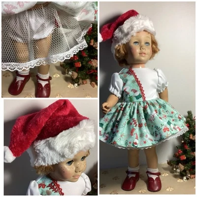 Chatty Cathy (19-20 pulgadas. Muñeca, calcetines y zapatos no están incluidos. Traje casero Foto 1 de 4