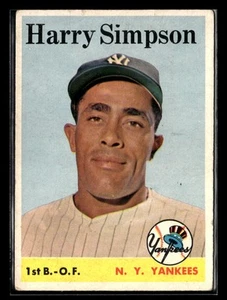 1958 Topps #299 Harry Simpson - Set Break! VG/EX - Bild 1 von 2