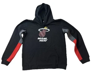 Miami Heat NBA Pullover Sudadera con Capucha Juvenil XL Logo Negro Rojo Sudadera - Imagen 1 de 8