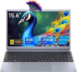 15.6 Inch Laptop J3710 8GB RAM 256GB SSD Windows 11 For Students And Business - Picture 1 of 5