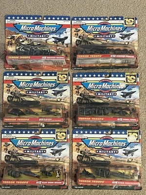 Micro Machines Military New In Box Sets. NIP.  Terror Troops. Galoob. Mid 90s. - Image 1 of 4