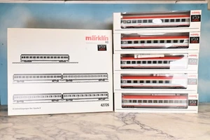 Märklin 42726 H0 4-Achs Personenwagen EC Schnellzugwagen Set der ÖBB 5-tlg(E535) - Picture 1 of 9