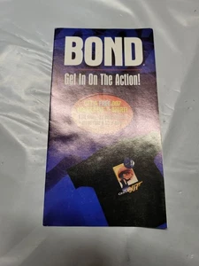 Nintendo 64 Bond "GET IN ON THE ACTION!” AD Insert - Picture 1 of 2