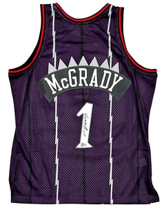 Tracy McGrady Raptors Signed Mitchell & Ness Classics Swingman Jersey JSA - Picture 1 of 3