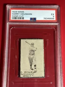 1928 W565 Harry Heilmann PSA 5 Tigers HOF - Picture 1 of 2