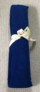 NEW Pottery Barn Kids Chaise Lounge Towel Royal Blue Pool Beach - Picture 1 of 3