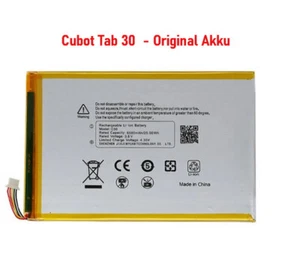 Cubot Tab 30 Akku / 6580mAh / Original Akku - Bild 1 von 1