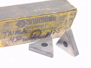 NEW SURPLUS 6PCS. NEWCOMER TNMA 432 GRADE: N25 CARBIDE INSERTS - Picture 1 of 4