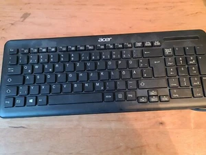 Tastatur Acer Keyboard mit Kabel Deutsche, USB Computer Keyboard Universal - Bild 1 von 1
