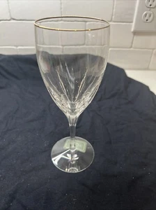 Lenox Firelight Goldrand Kristall Getränkekelch Glas 8 1/4" hoch - Bild 1 von 5