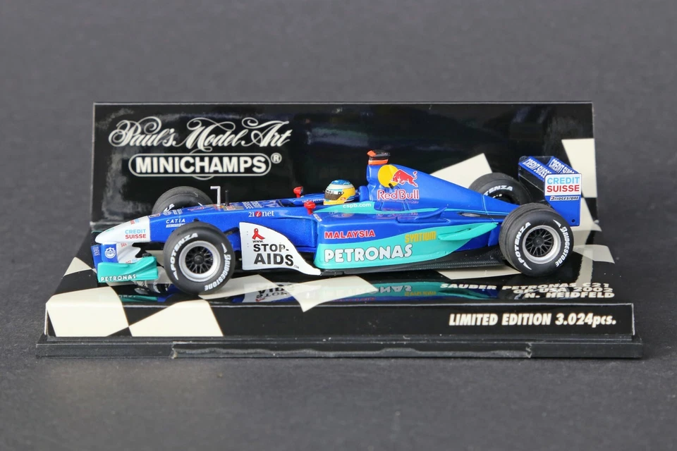 Sauber C 21-Petronas (2002) #7 N. Heidfeld - Minichamps Nr. 400020107 1:43 lim. - Bild 1 von 1