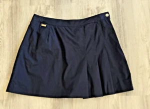 Lauren Active Ralph Lauren Golf Skirt Skort Sport Tennis Pickleball Navy Size 8 - Picture 1 of 15