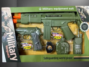 Play Role SWAT MILTRAY POWER GUN Spielset mit Weste Helm Spielzeug FÜR Kinder Spielzeug - Bild 1 von 2