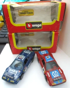(2) BURAGO FERRARI 308GTB #4117 & 4148 - 1983 MINT CONDITION WITH ORIGINAL BOXES - Picture 1 of 2