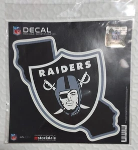 Calcomanía de los Oakland Raiders troquelada ¡California vintage! Las Vegas con licencia oficial - Imagen 1 de 2