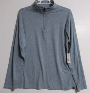 Para hombres Fundamental Coast Sand Sección 1/4 Cremallera Mañana Cielo Azul Talla XXL - Imagen 1 de 8